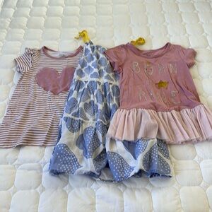 Bundle of 2 shirts + miniboden dress